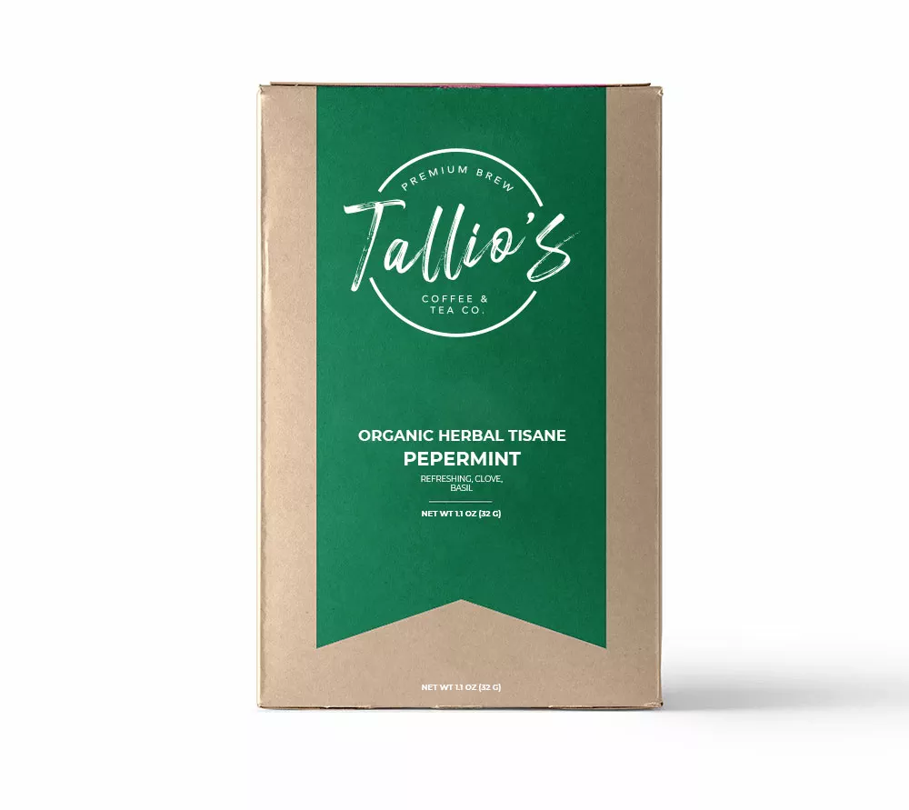 Peppermint Cardamom Organic Herbal Tisane