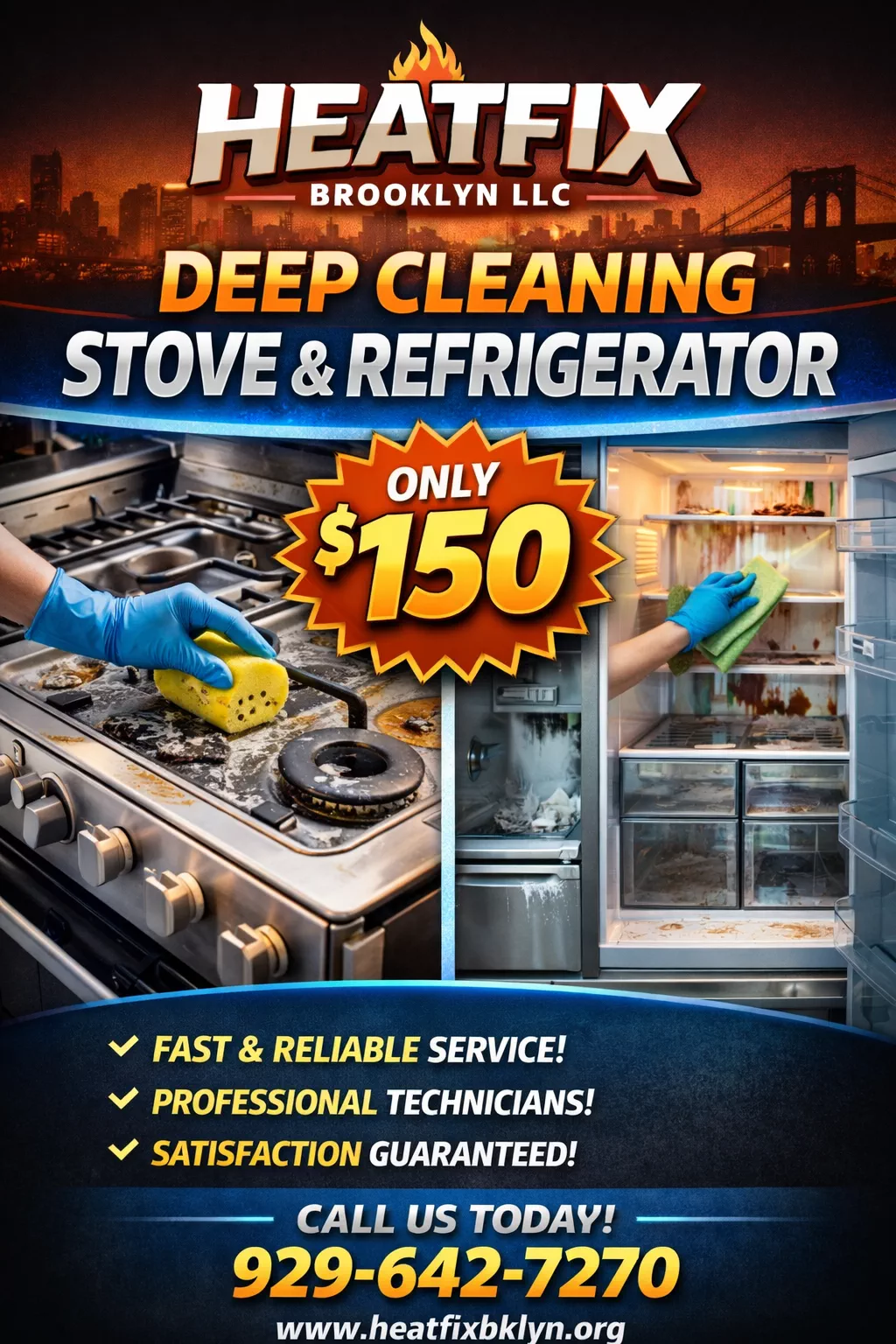 Deep Clean: Oven & Stove