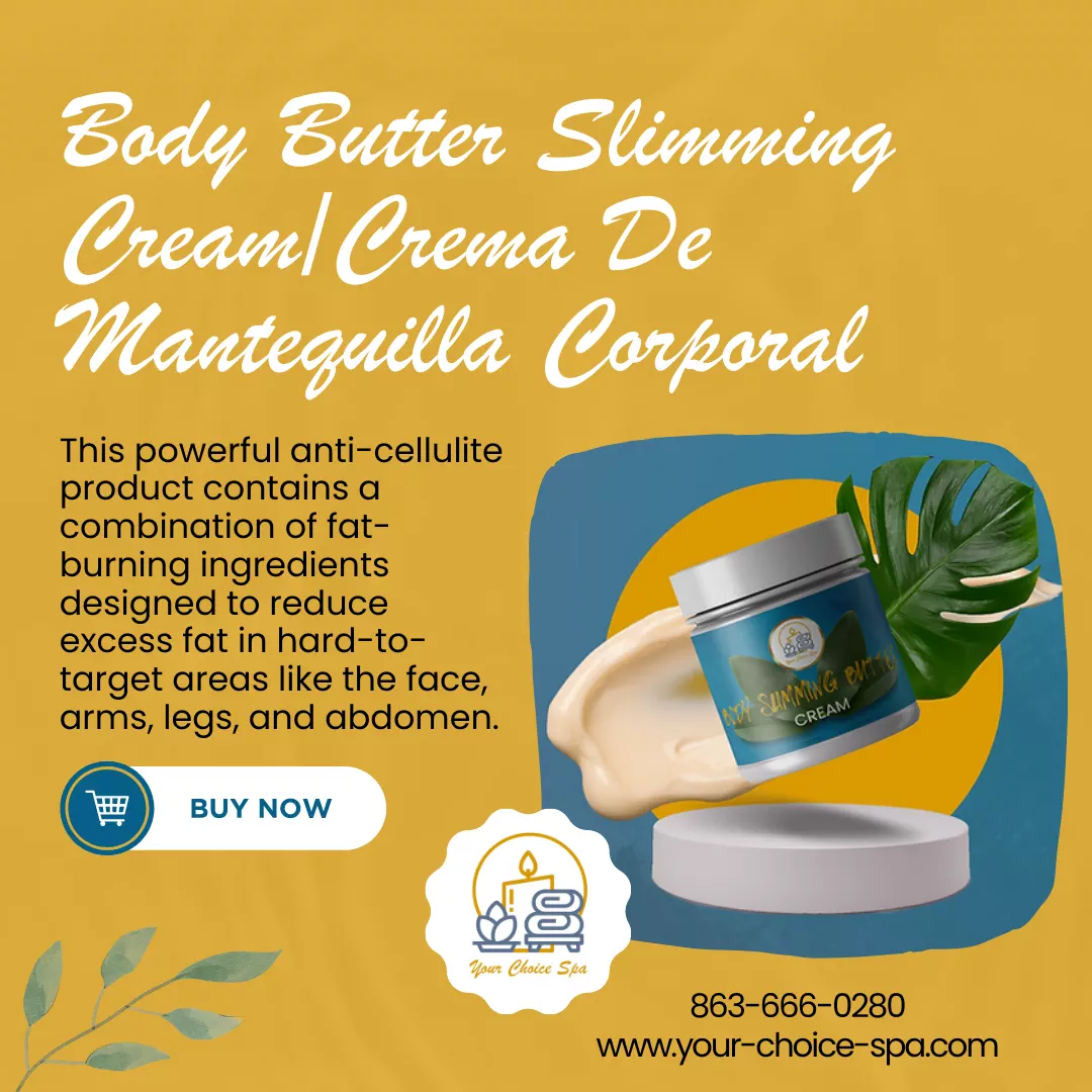 Body butter slimming cream