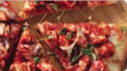 Butter Chicken Pizza