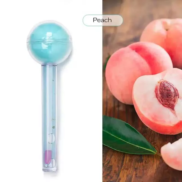 LipBalm & LipGloss Dúo Peach Lollipops