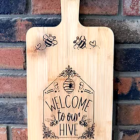 Hive Cutting Board