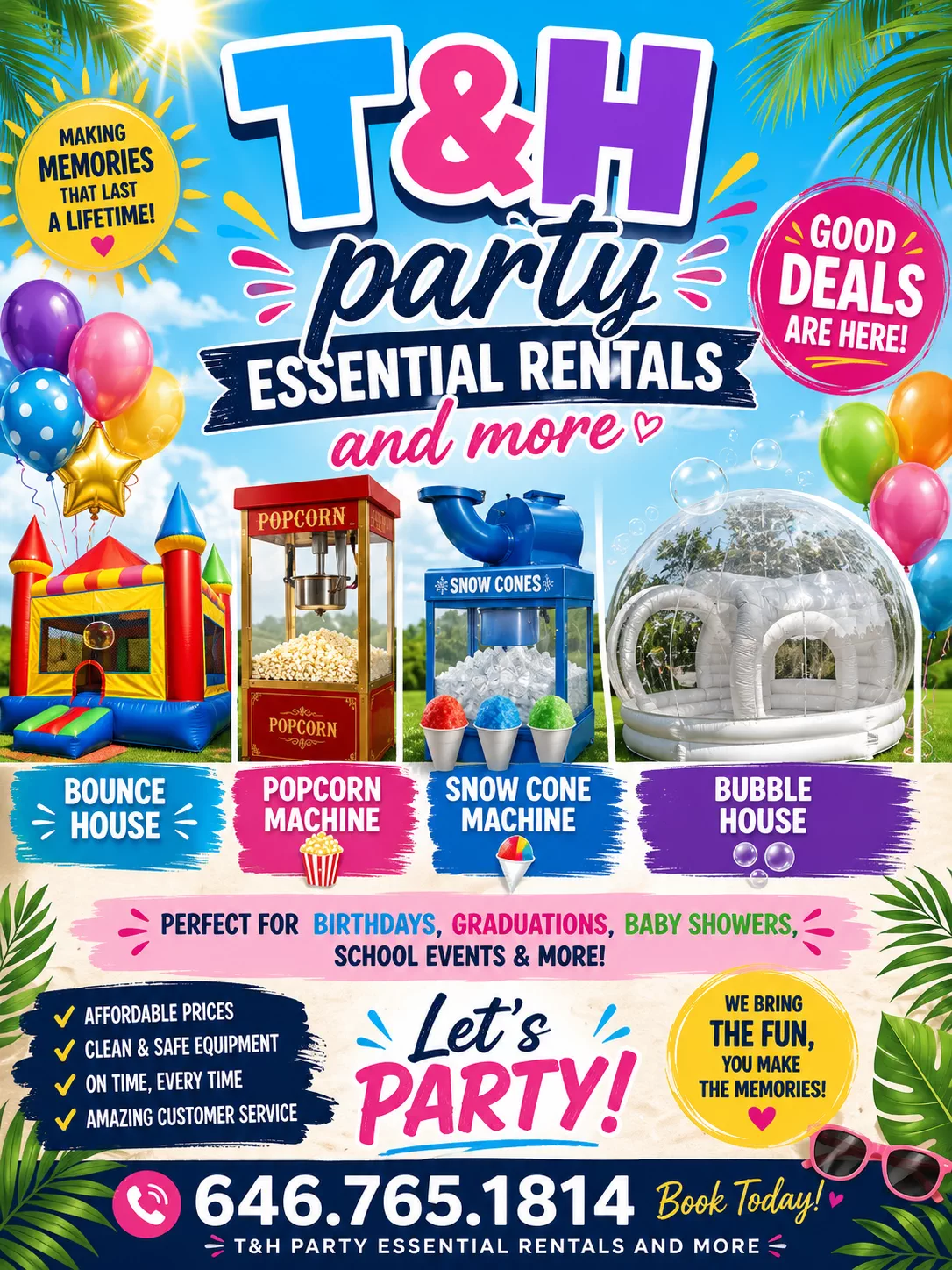 T&H party rental service