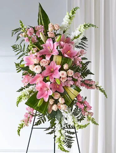 Elegant Embrace Standing Spray