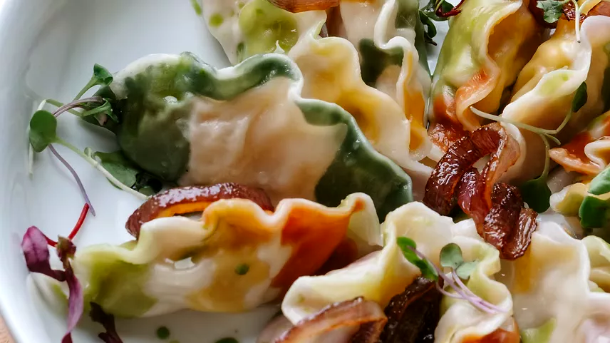 Art Pierogi/ Vareniky With Potatoes (Dumplings)