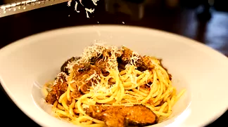 Chicken-Mushroom Pasta