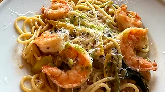 Shrimp-Zucchini Pasta